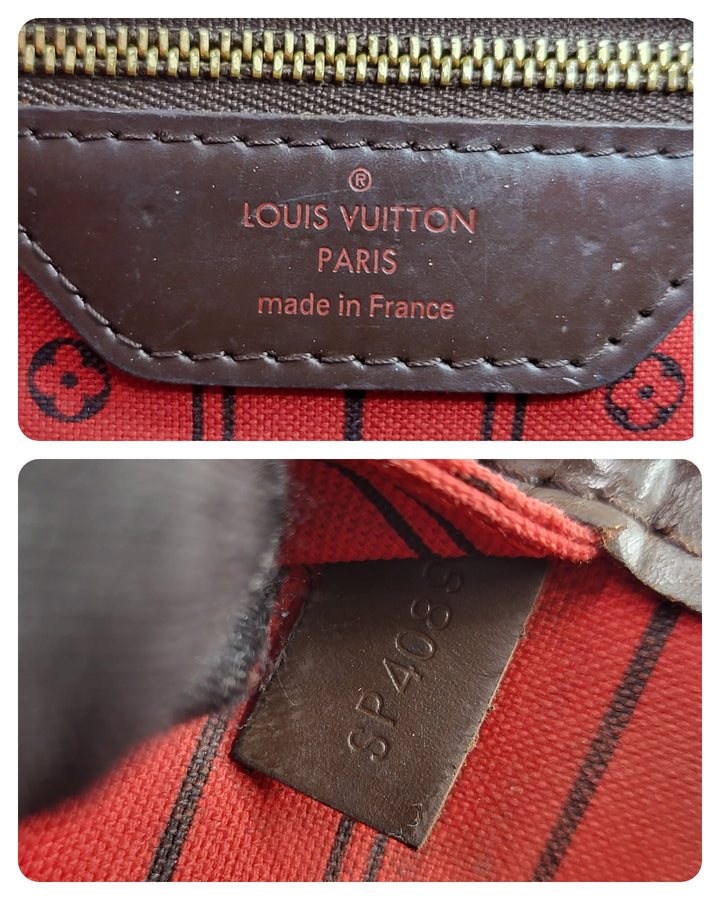 Louis Vuitton Damier Ebene Neverfull MM