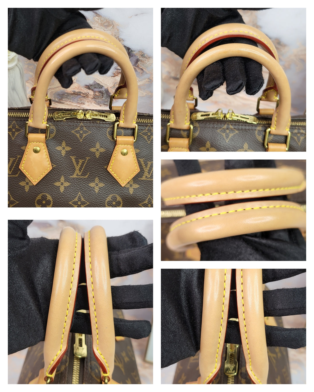 Louis Vuitton Monogram Speedy 25 Bandouliere