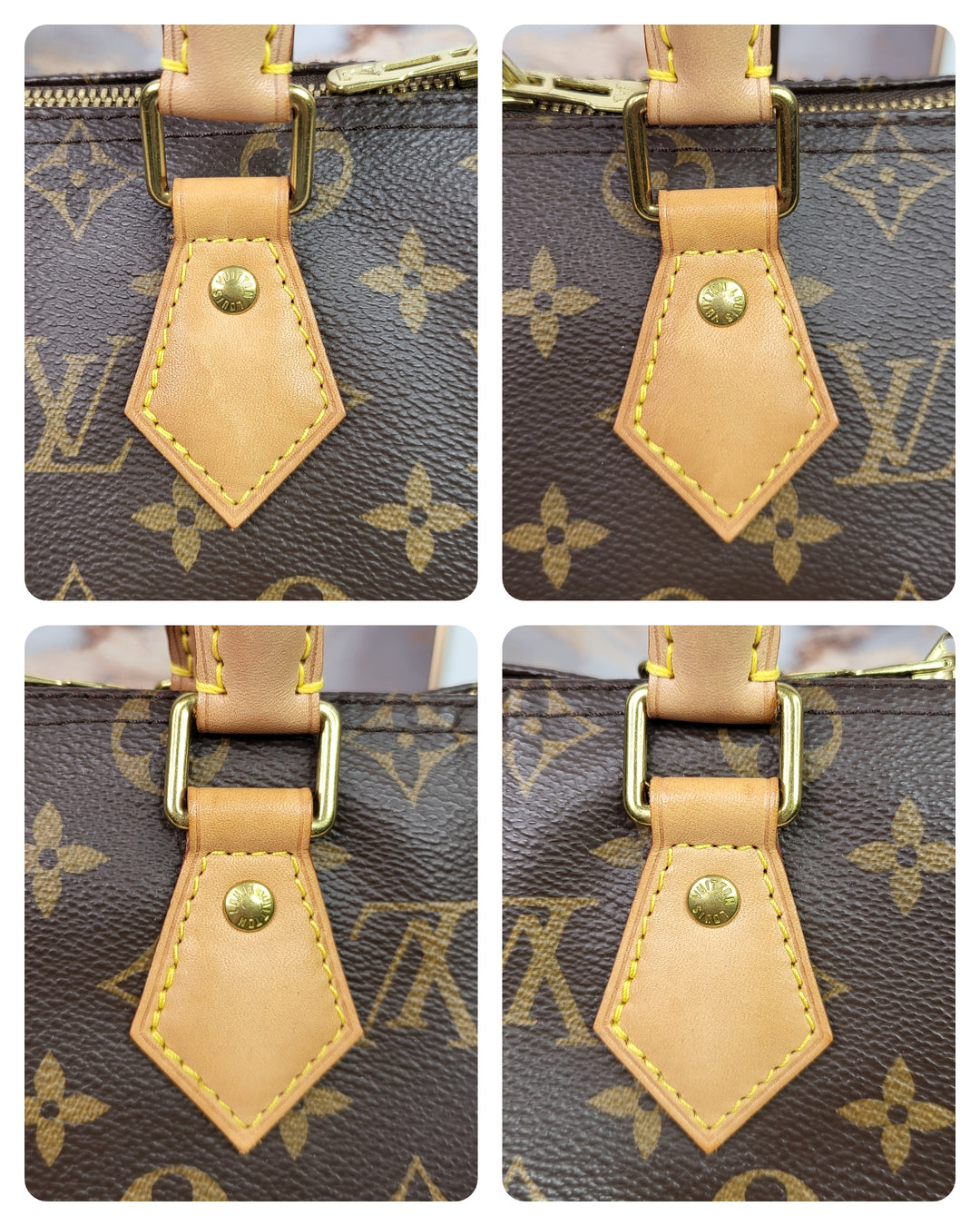 Louis Vuitton Monogram Speedy 25 Bandouliere