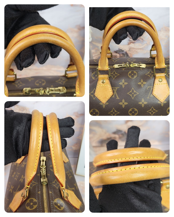 Louis Vuitton Monogram Speedy 30 Bandouliere