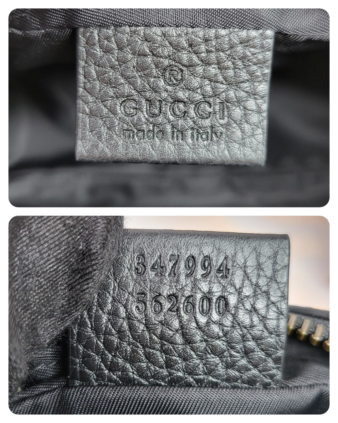 Gucci Pebbled Soho Mini Camera Bag