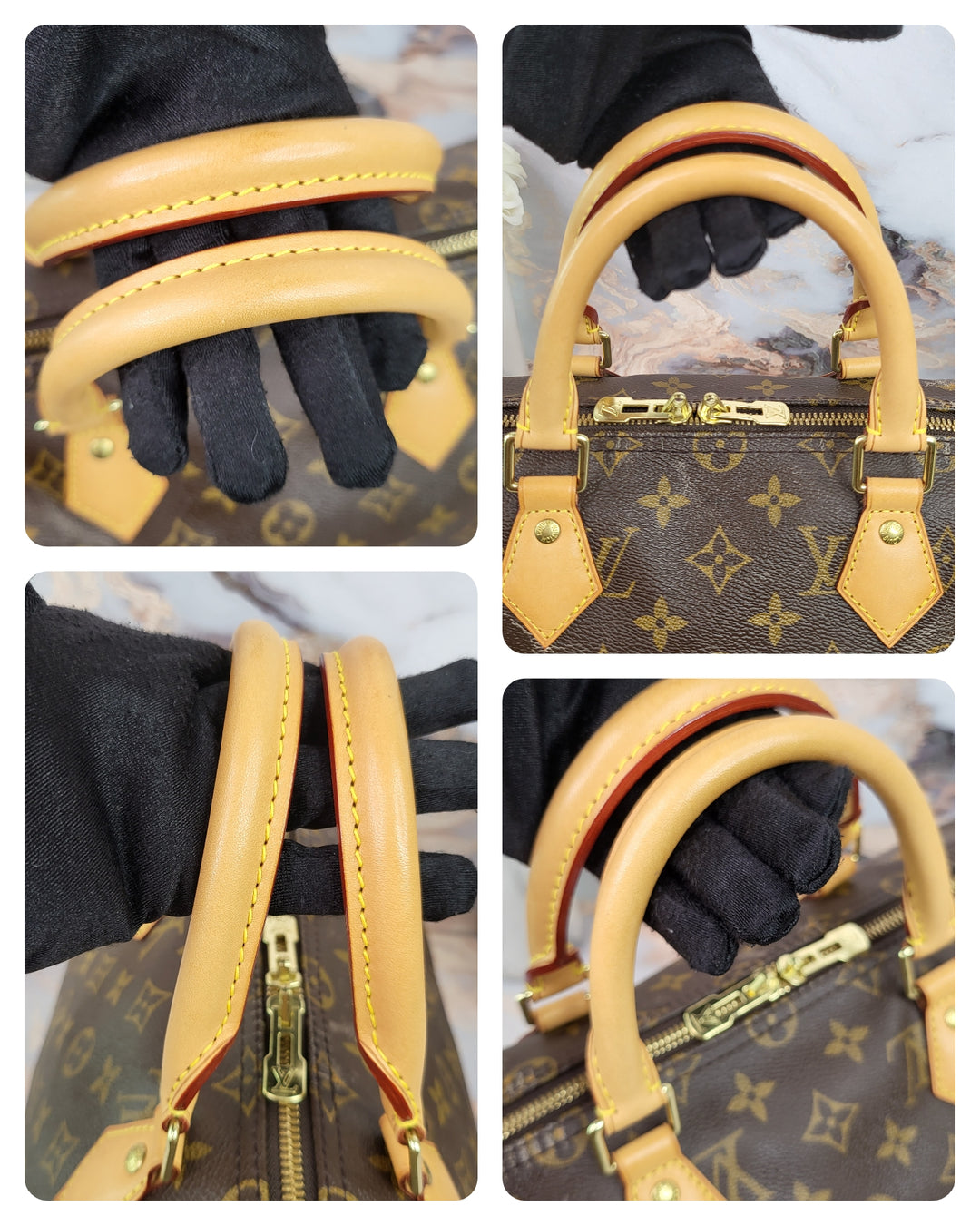 Louis Vuitton Monogram Speedy 35 Bandouliere