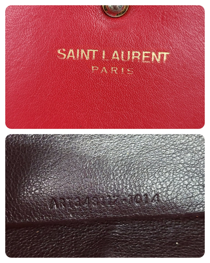 Saint Laurent Y Ligne Chain Wallet