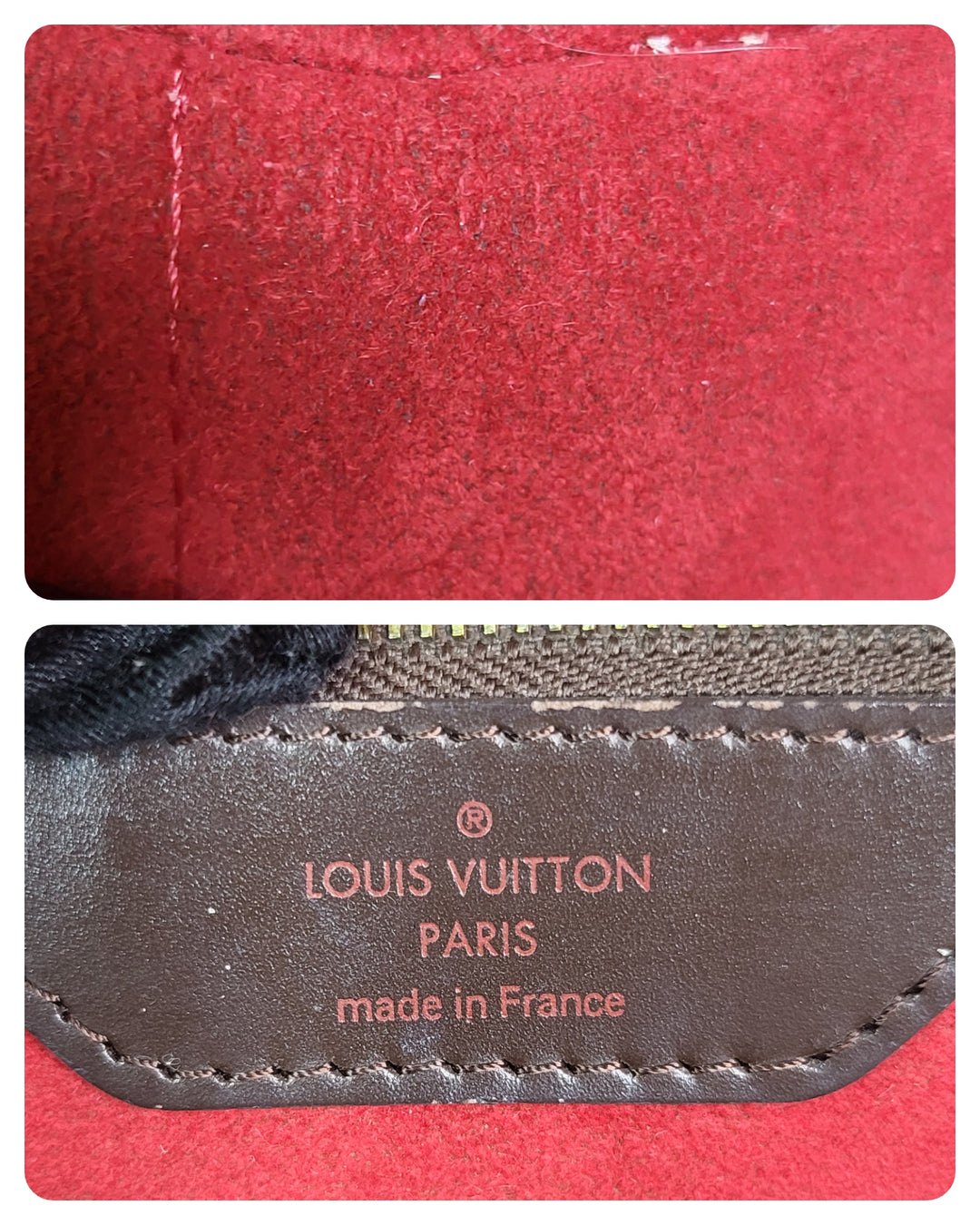 Louis Vuitton Damier Ebene Hampstead MM