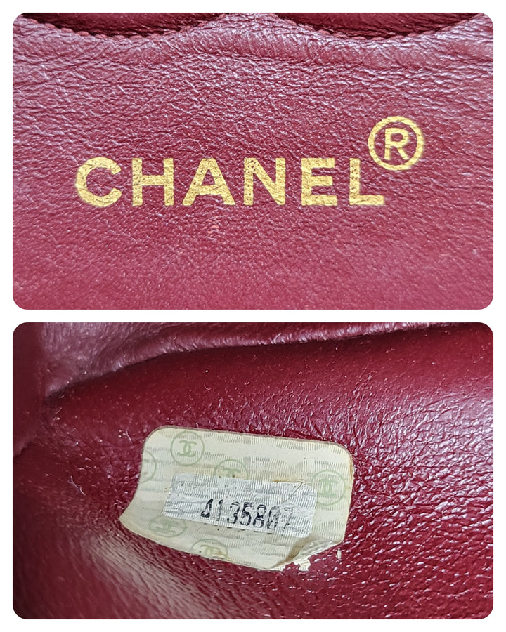 Chanel Lambskin Double Flap Medium