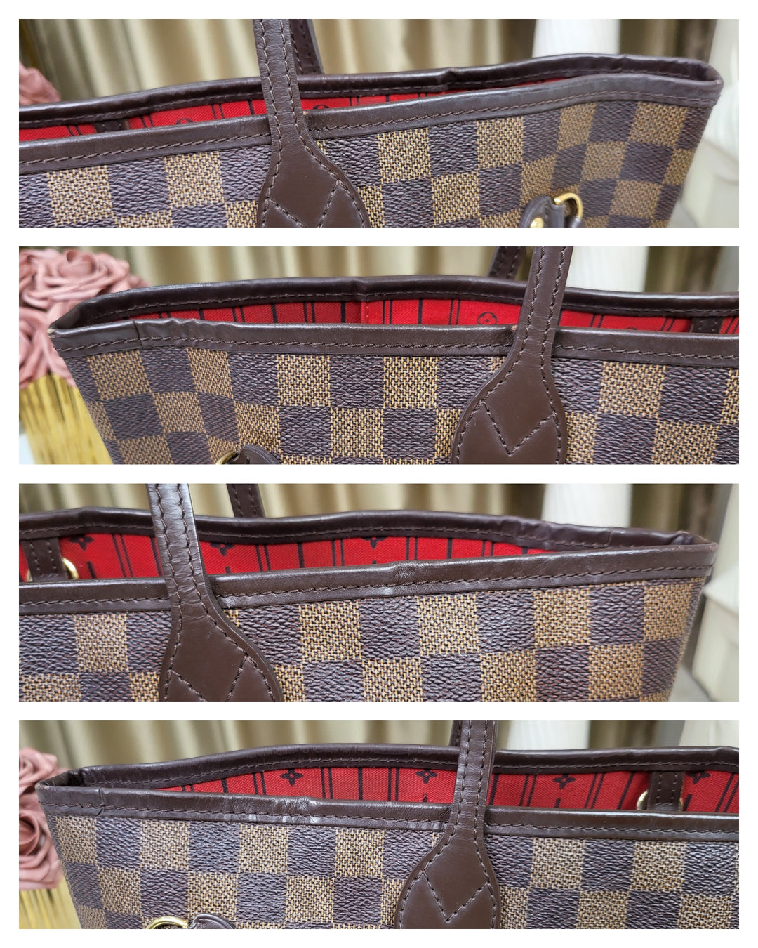 Louis Vuitton Damier Ebene Neverfull MM