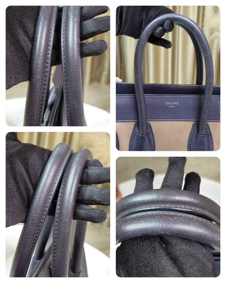 Celine Tri-Color Mini Luggage