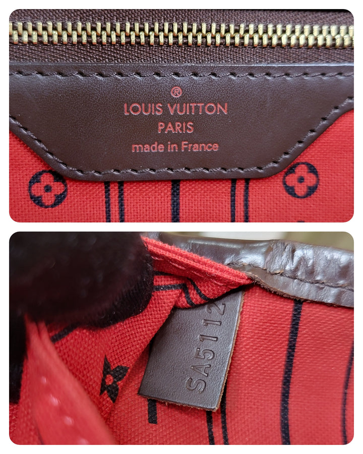 Louis Vuitton Damier Ebene Neverfull MM