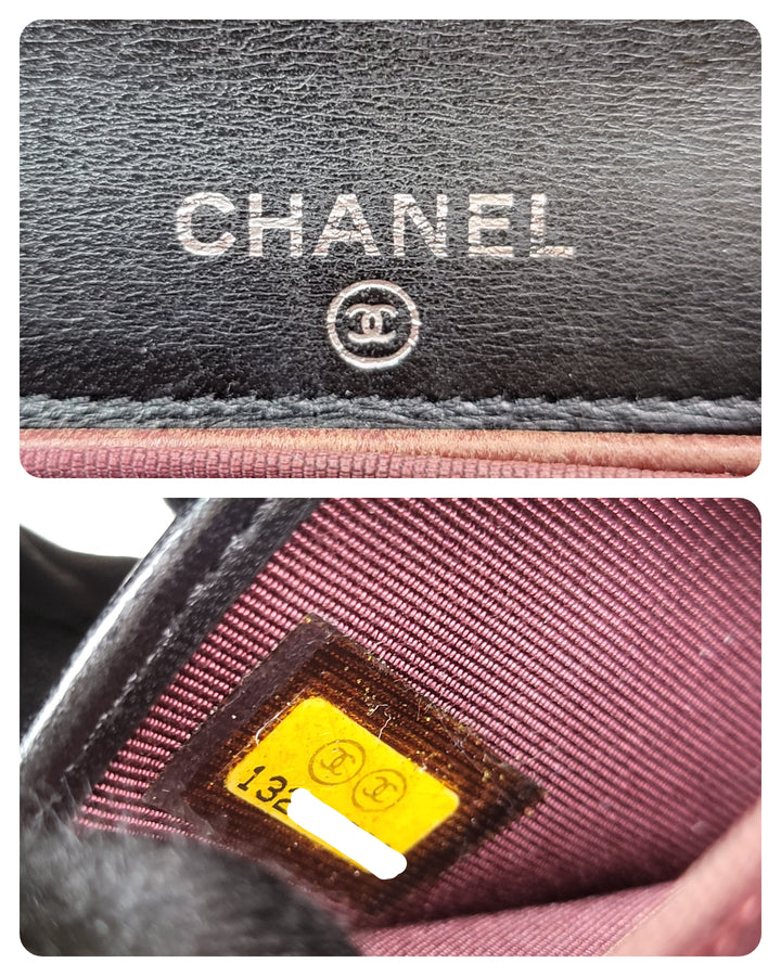 Chanel Lambskin Flap Card Holder