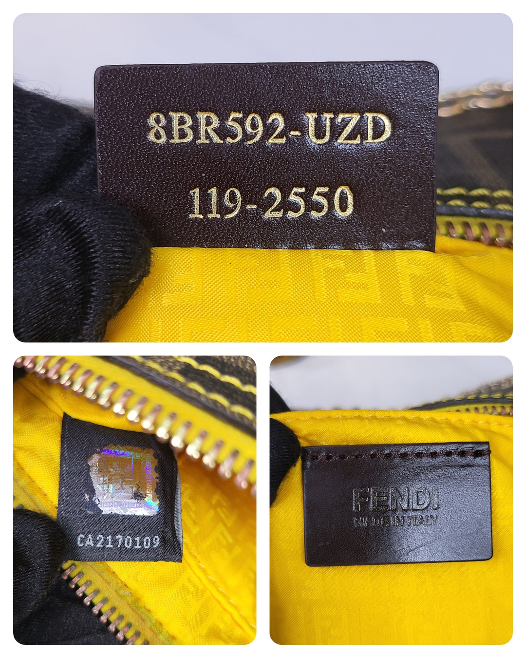 Fendi Spalmati Pochette