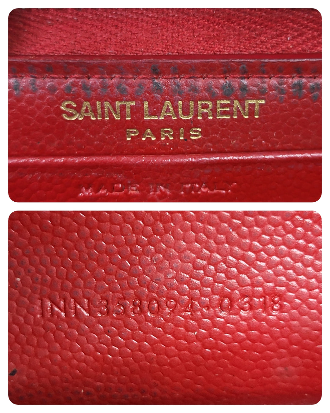 Saint Laurent Zippy Wallet