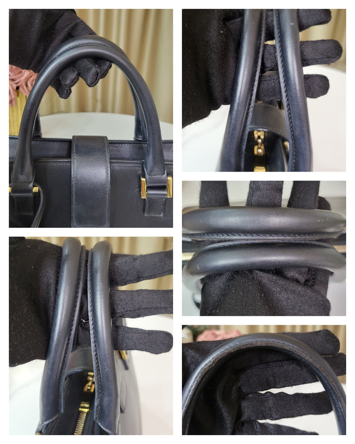 Saint Laurent Calfskin Cabas Handbag