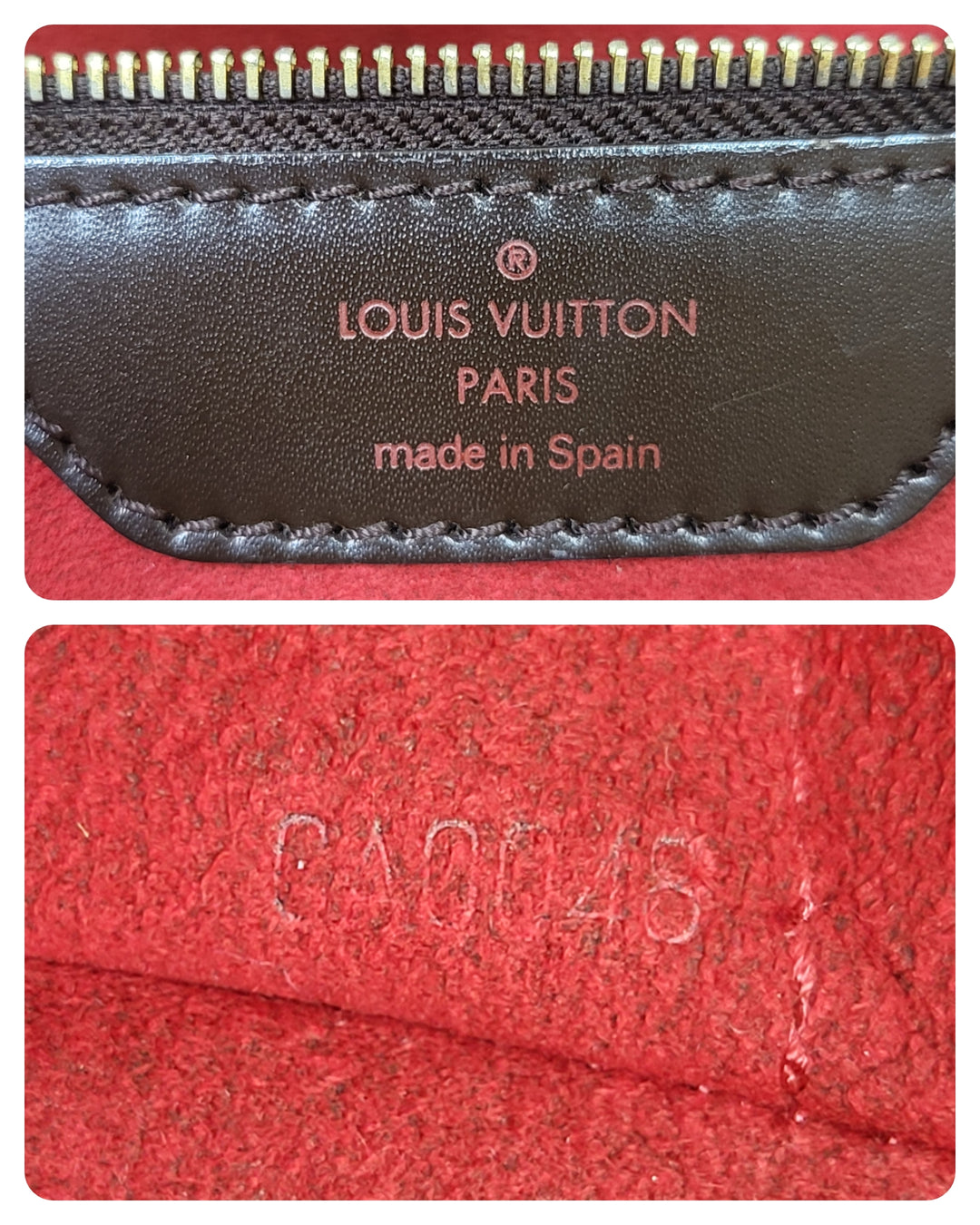 Louis Vuitton Damier Ebene Hampstead MM