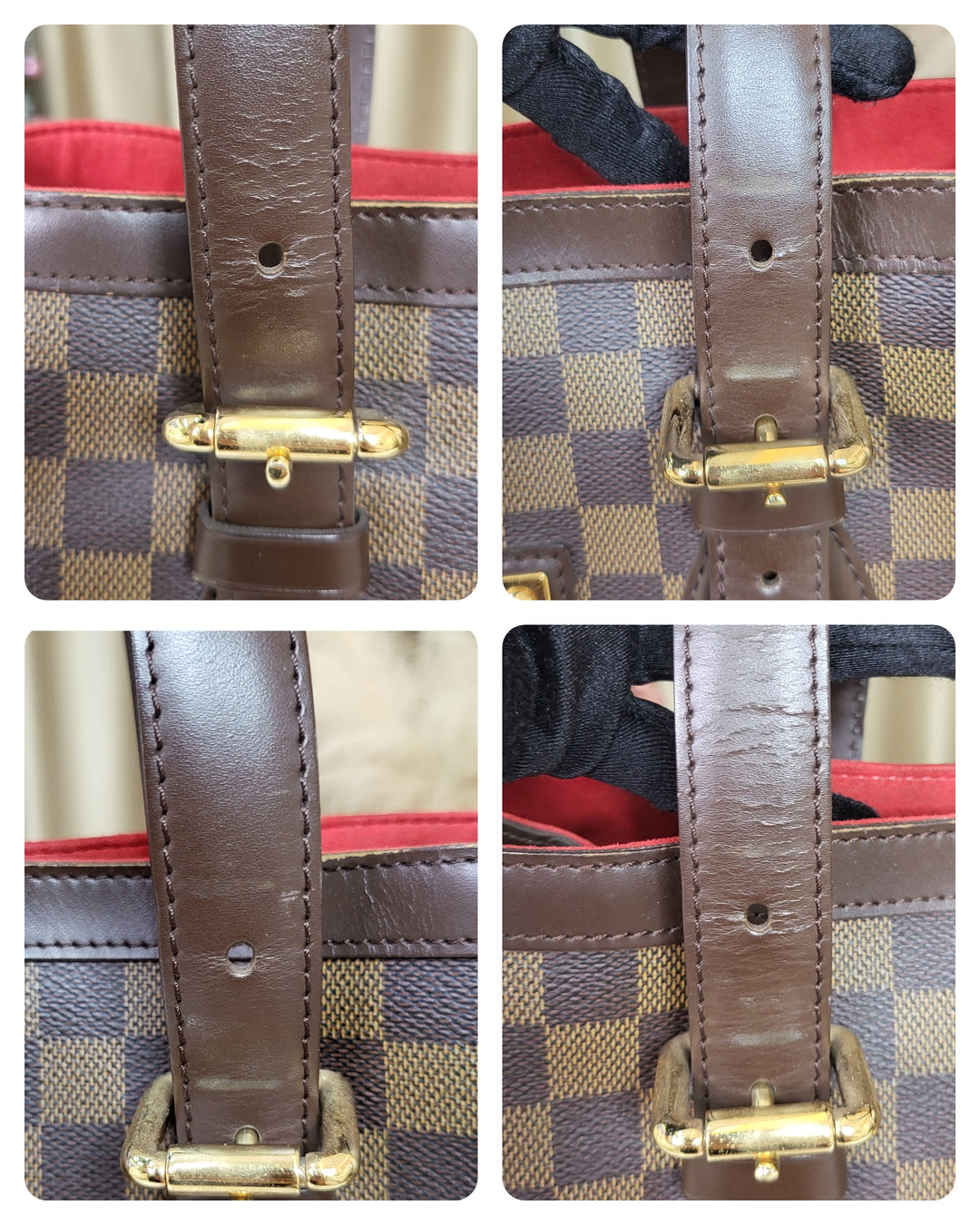 Louis Vuitton Damier Ebene Hampstead MM