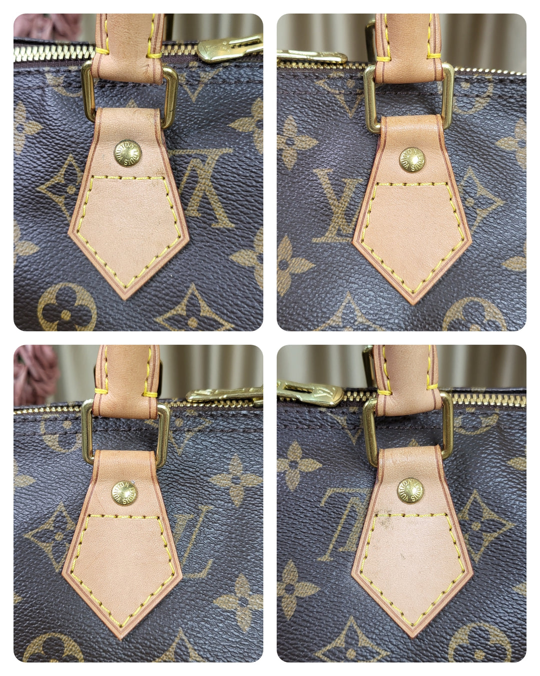 Louis Vuitton Monogram Speedy 35 Bandouliere