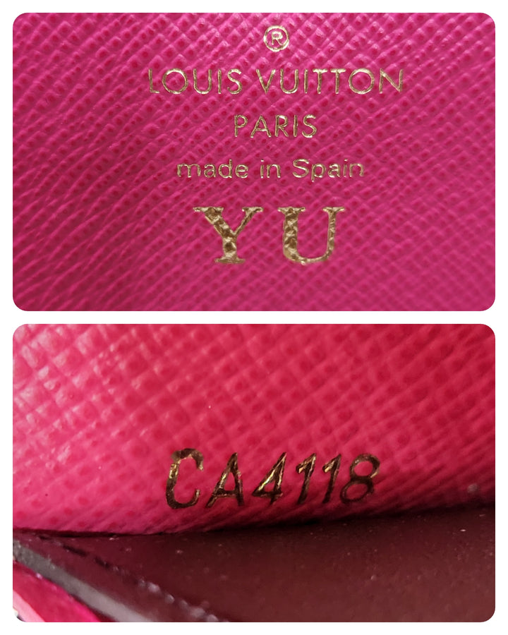 Louis Vuitton Monogram Bloom Flower Emilie Wallet