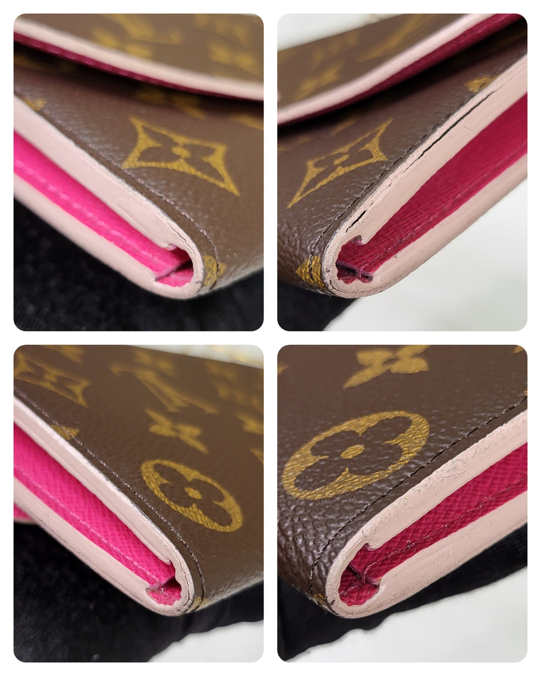 Louis Vuitton Monogram Bloom Flower Emilie Wallet