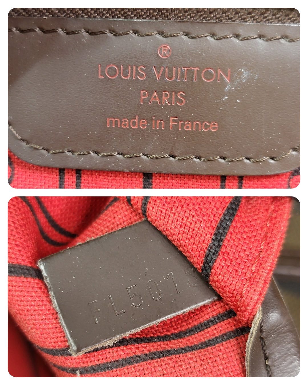 Louis Vuitton Damier Ebene Neverfull GM