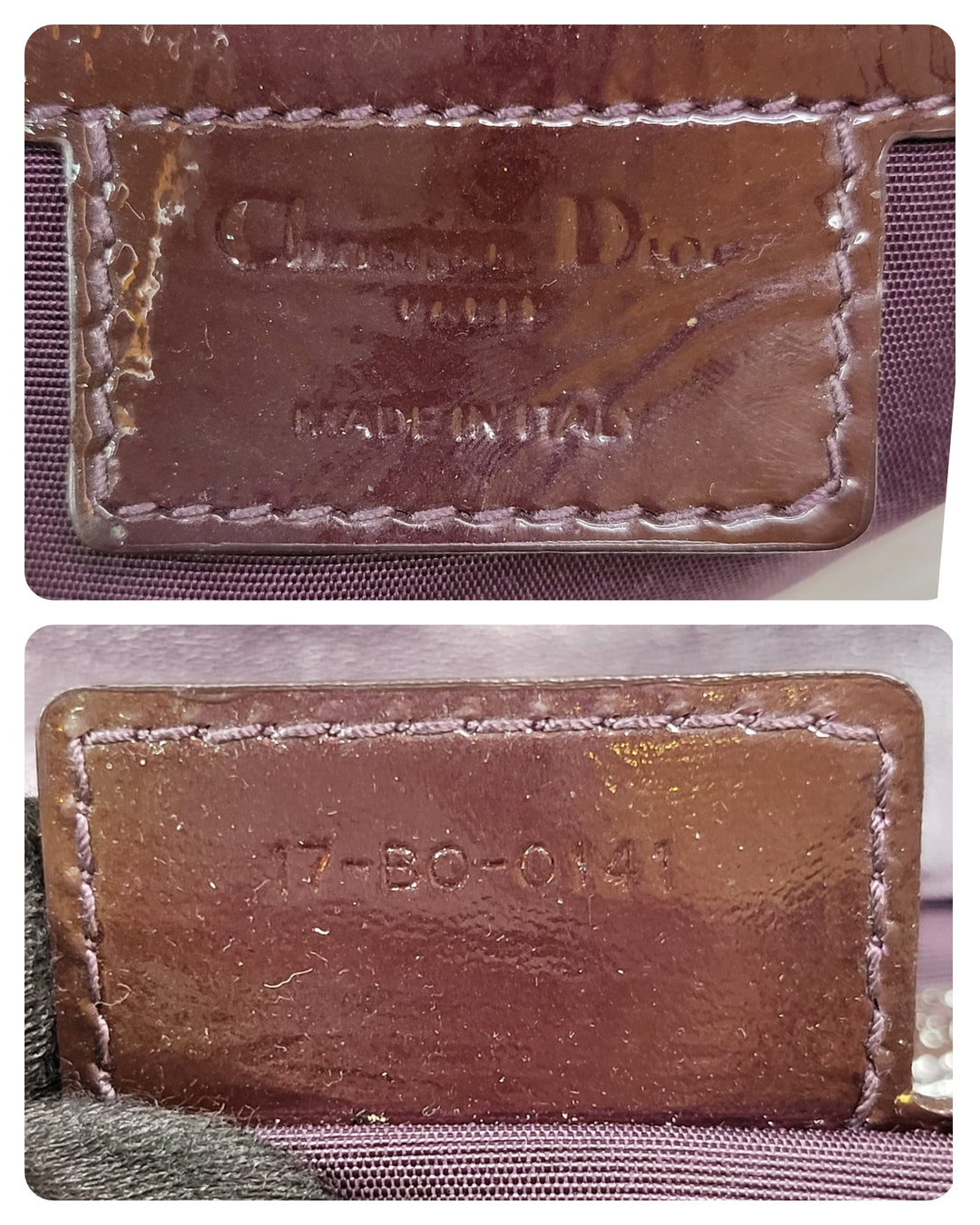 Dior Patent Cannage Miss Dior Flap