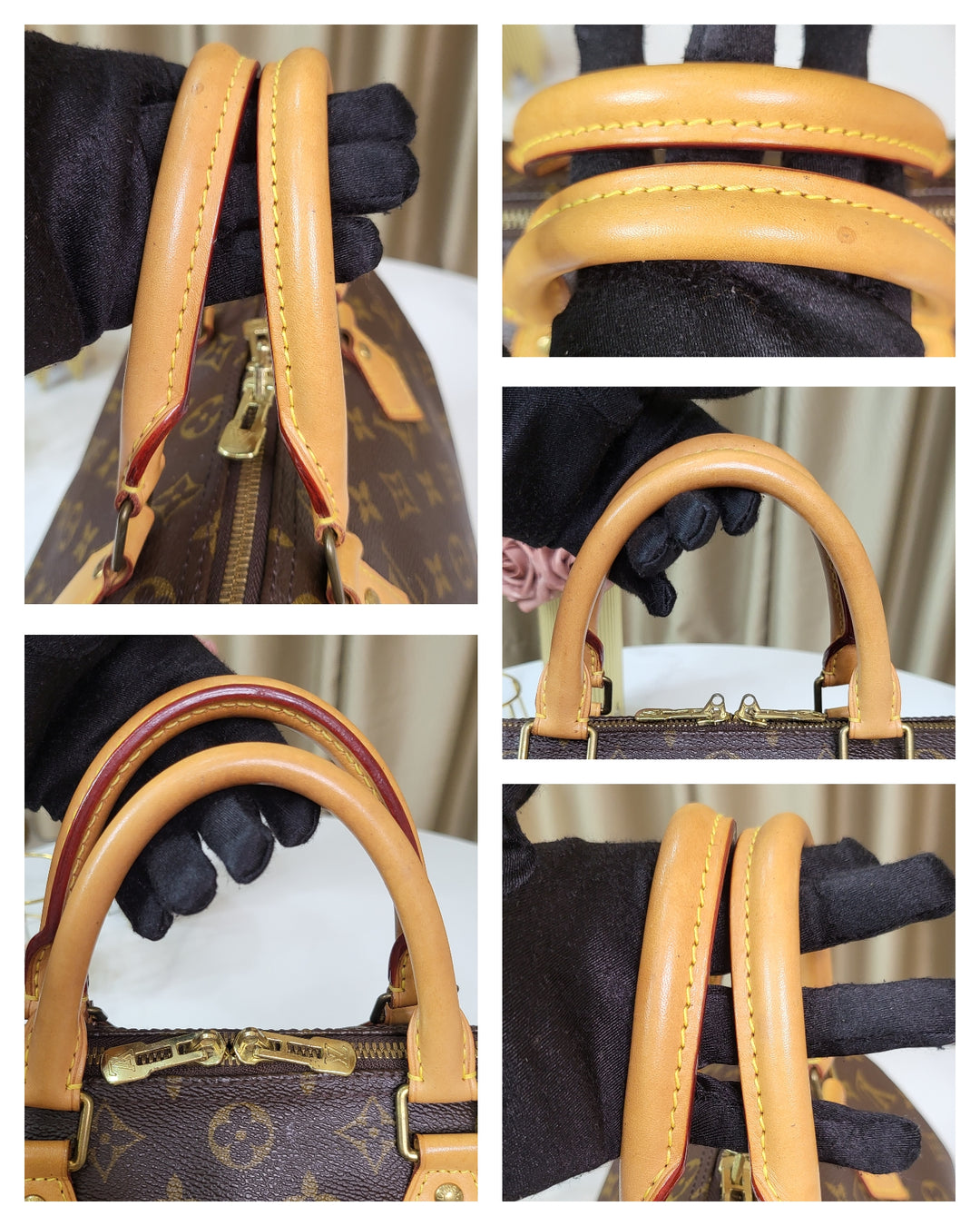 Louis Vuitton Monogram Speedy 30 Bandouliere