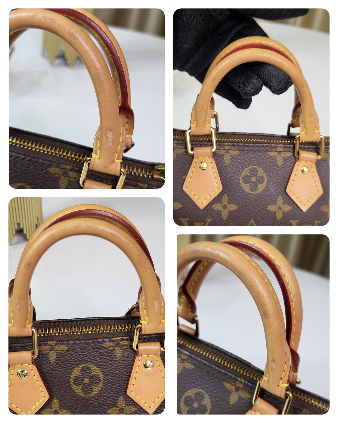 Louis Vuitton Monogram Speedy Nano Bandouliere