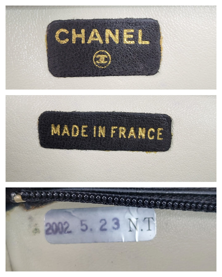 Chanel Lambskin Vintage Cosmetic Pouch