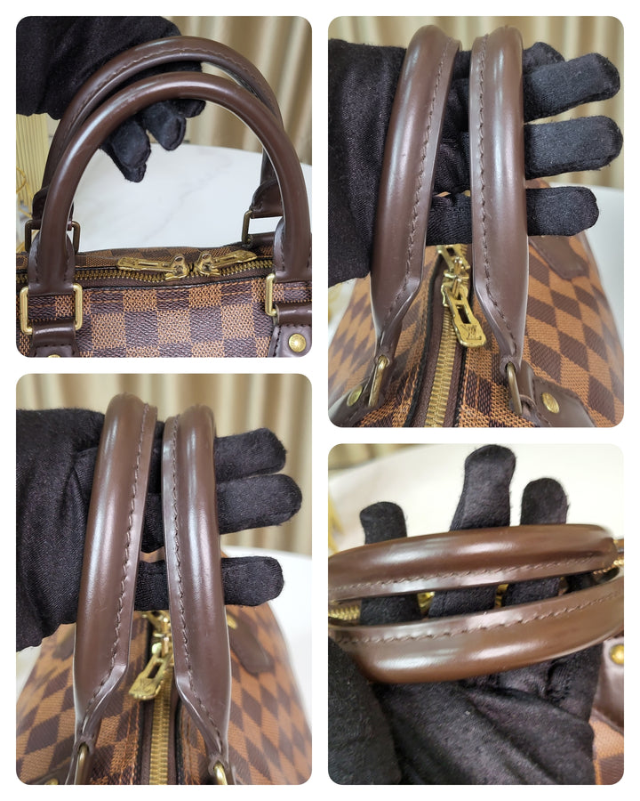Louis Vuitton Damier Ebene Speedy 30 Bandouliere