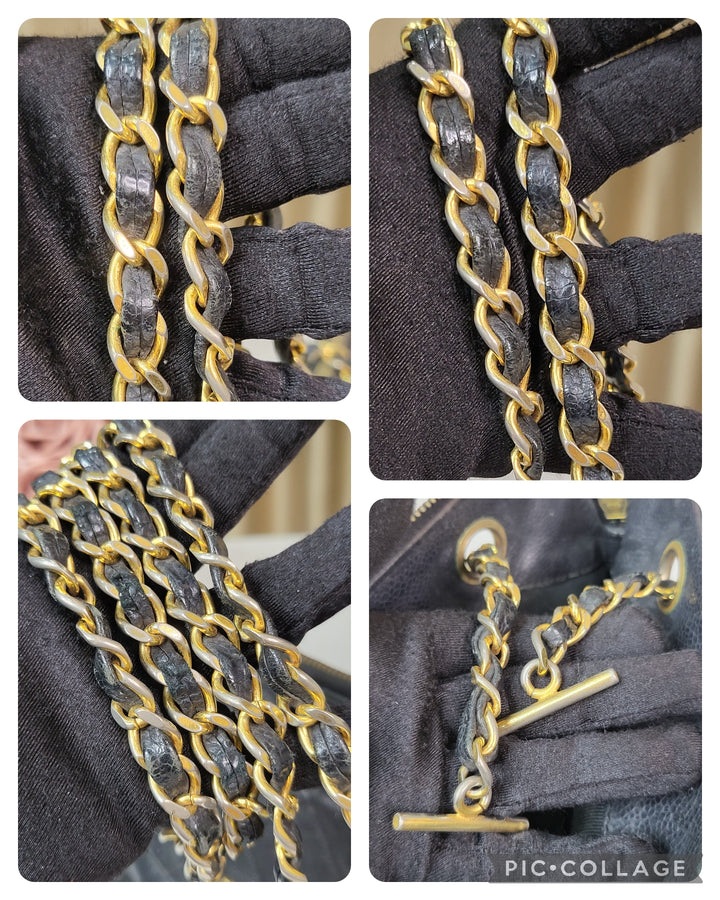 Chanel Caviar Vintage Tote Bag