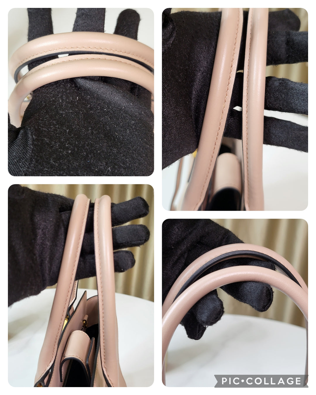 Prada Saffiano Cipria Tote Bag