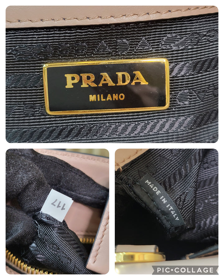 Prada Saffiano Cipria Tote Bag