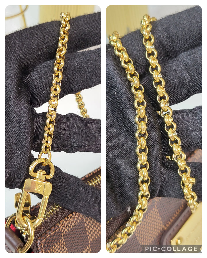 Louis Vuitton Damier Ebene Eva Clutch