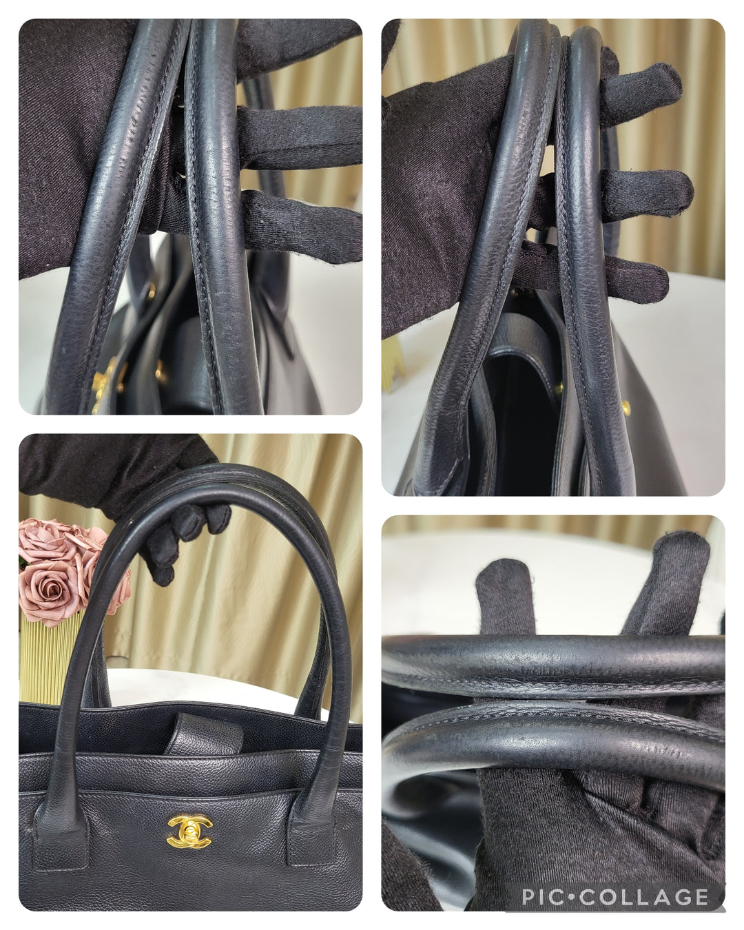 Chanel Caviar Executive Tote