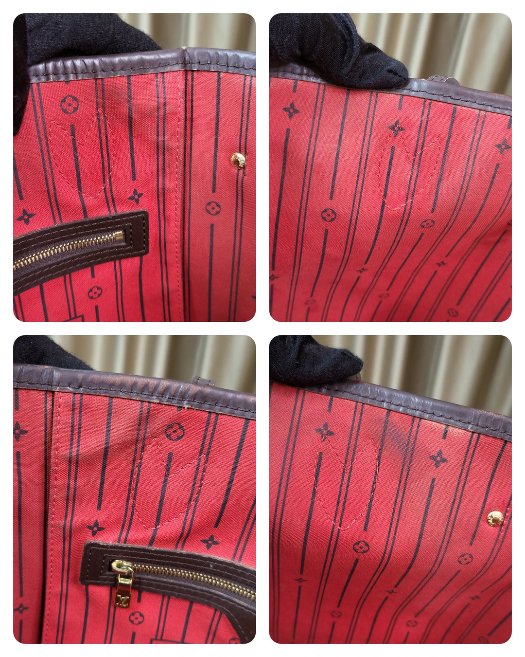 Louis Vuitton Damier Ebene Neverfull MM