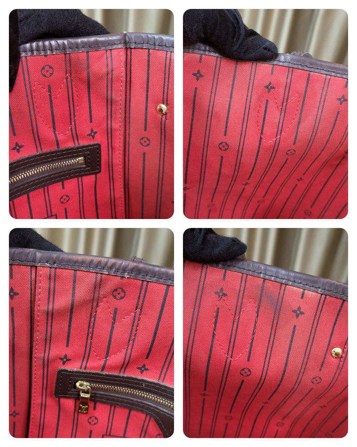 Louis Vuitton Damier Ebene Neverfull MM