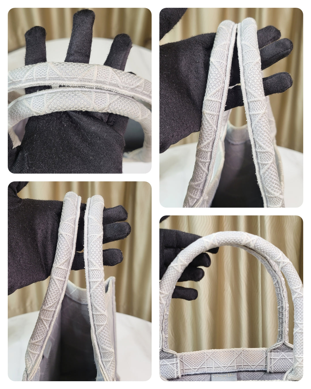 Christian Dior Grey Book Tote Medium
