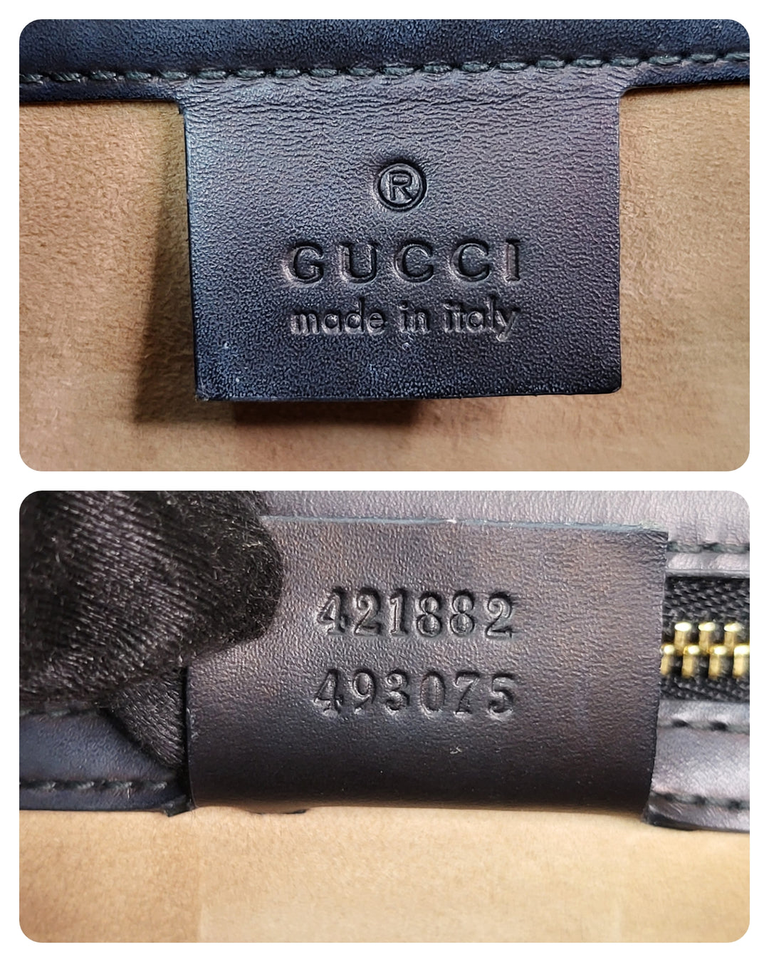 Gucci Leather Sylvie Shoulder Bag