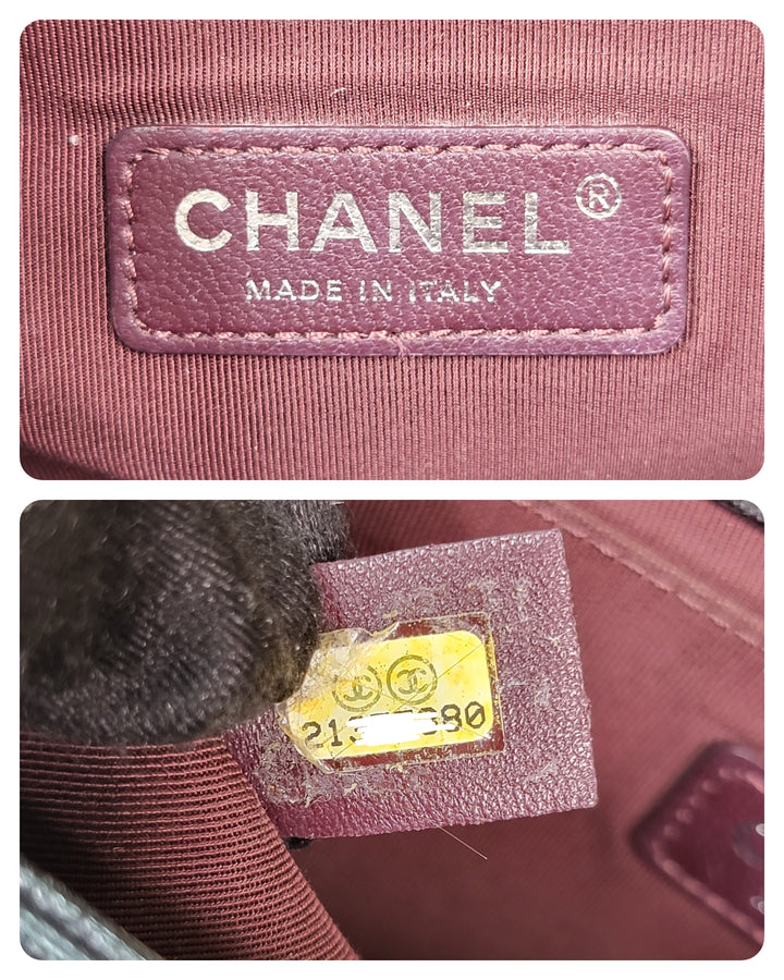 Chanel Calf & Patent Leboy