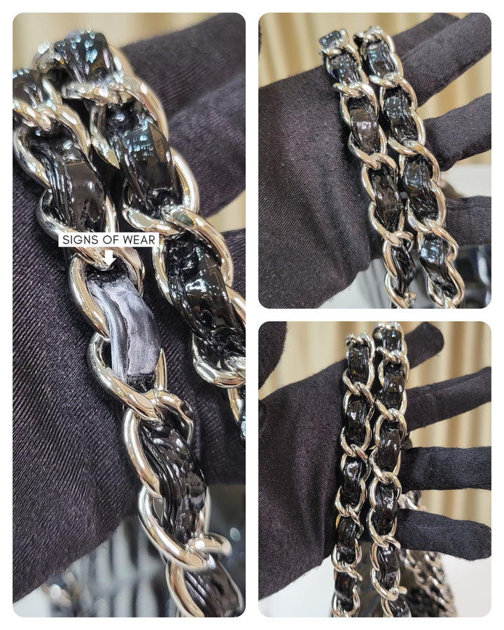 Chanel Patent Maxi Single Flap