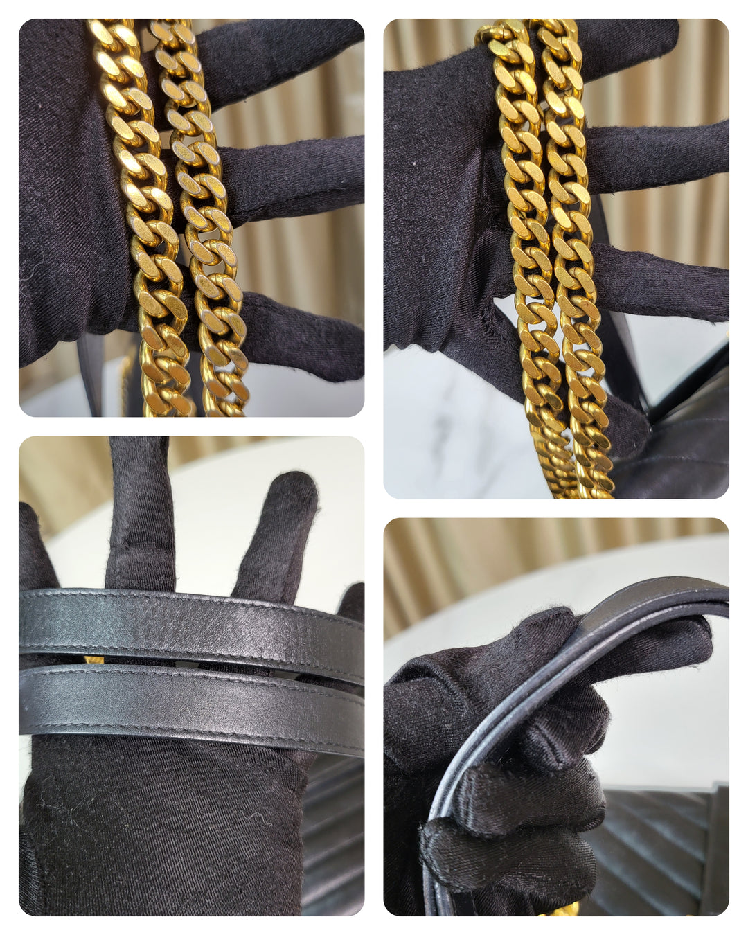 Saint Laurent Calf Envelope Large