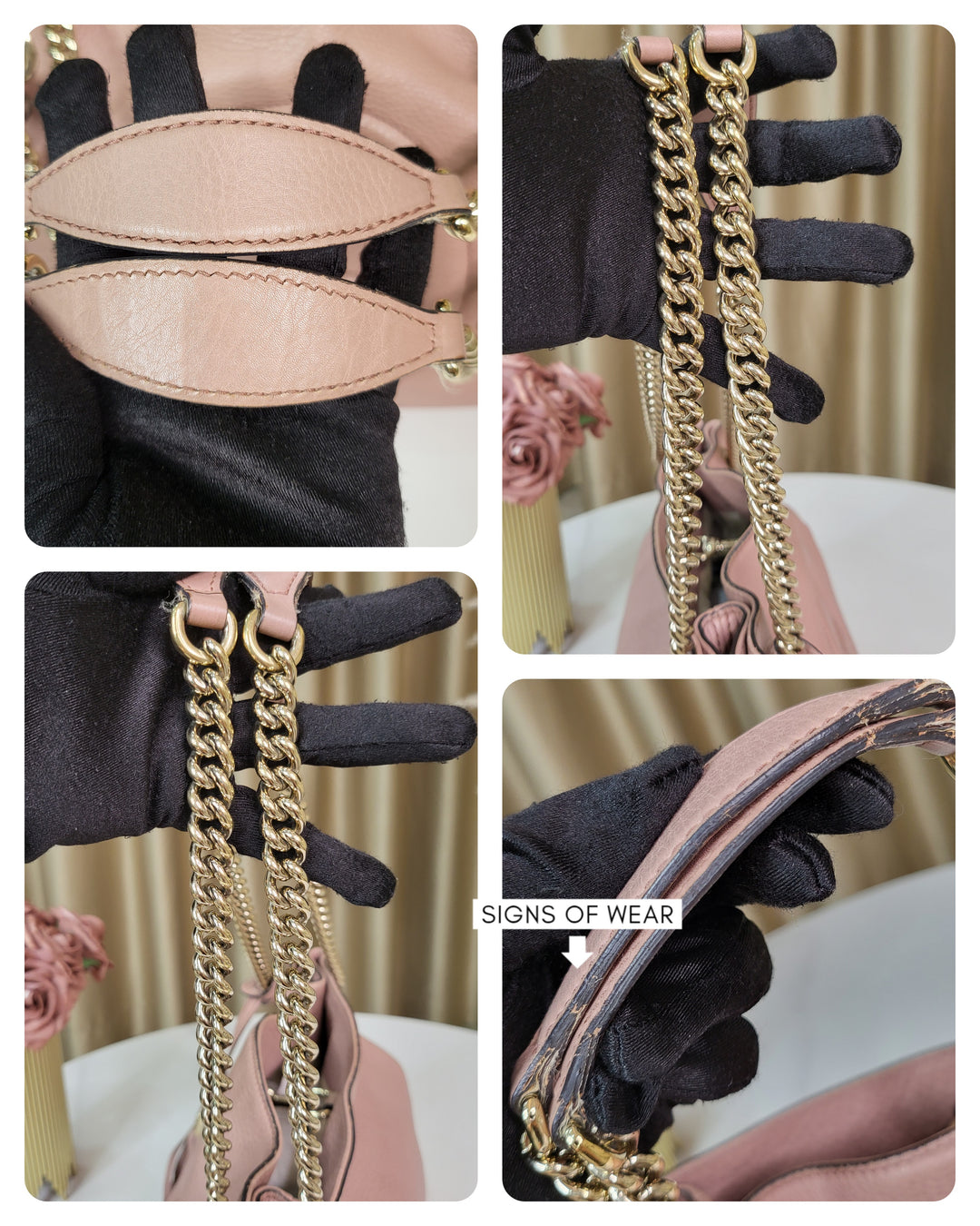 Gucci Soho Tassel Tote Bag