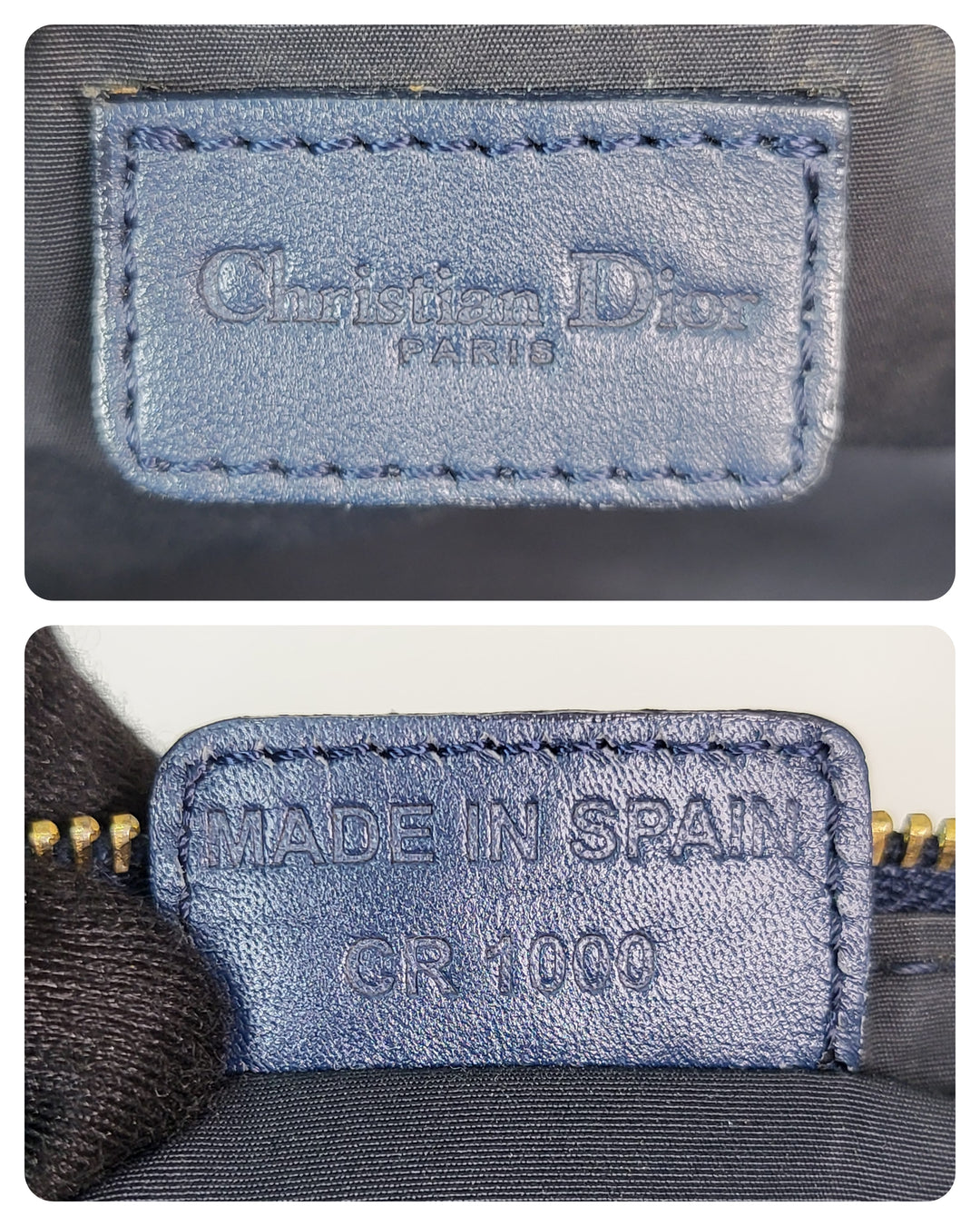 Dior Gray Oblique Saddle