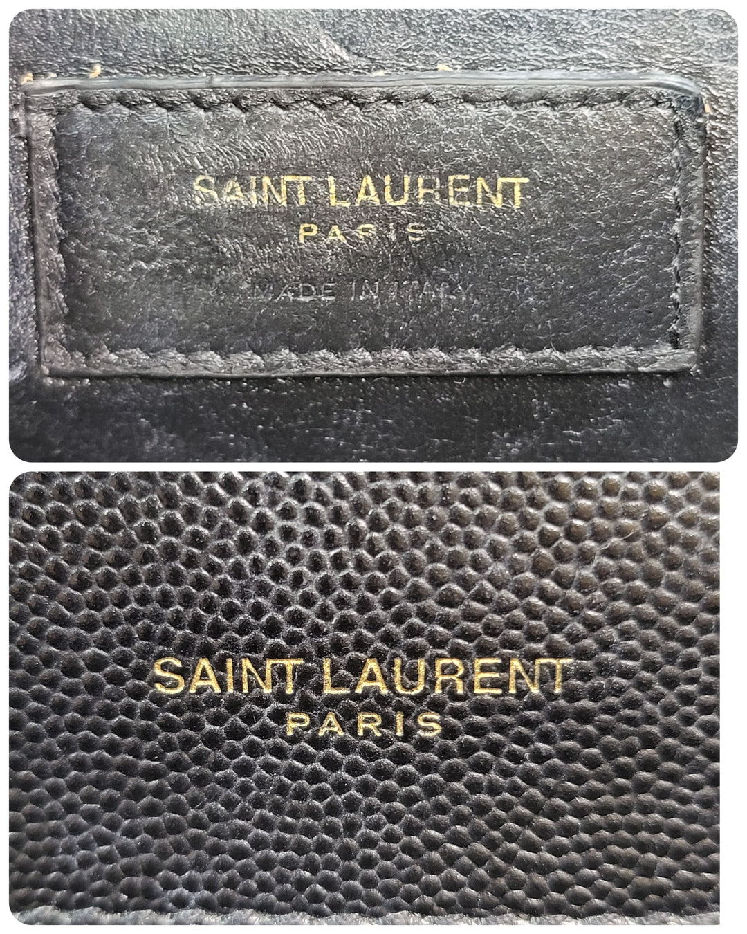 Saint Laurent Grained Envelope Medium