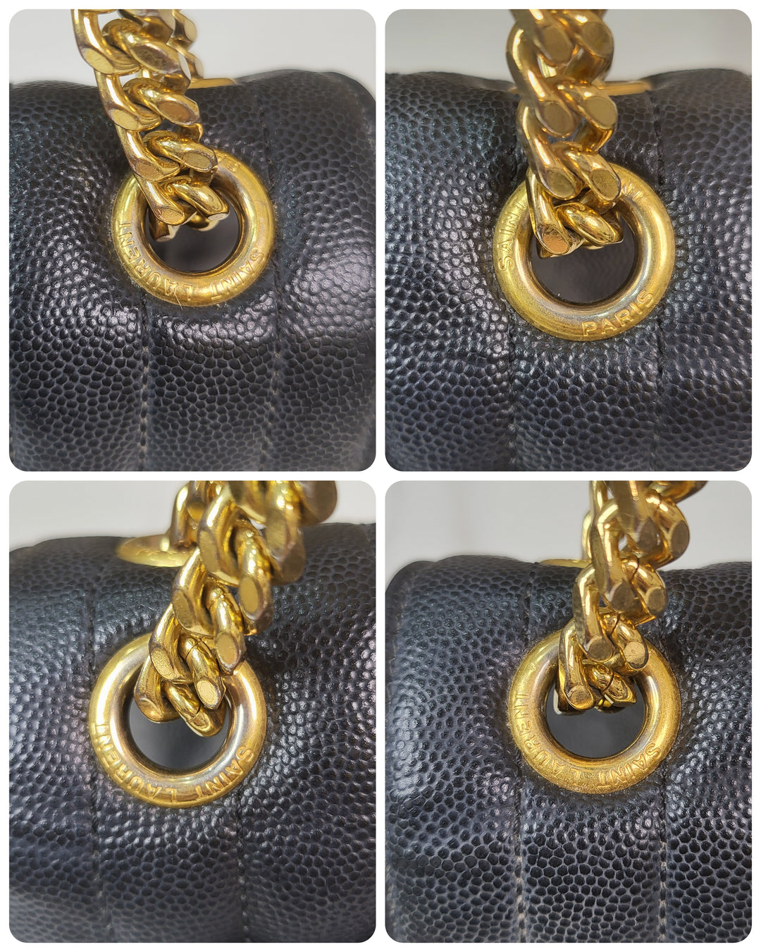 Saint Laurent Grained Envelope Medium