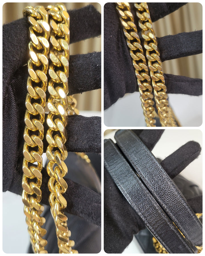 Saint Laurent Grained Envelope Medium