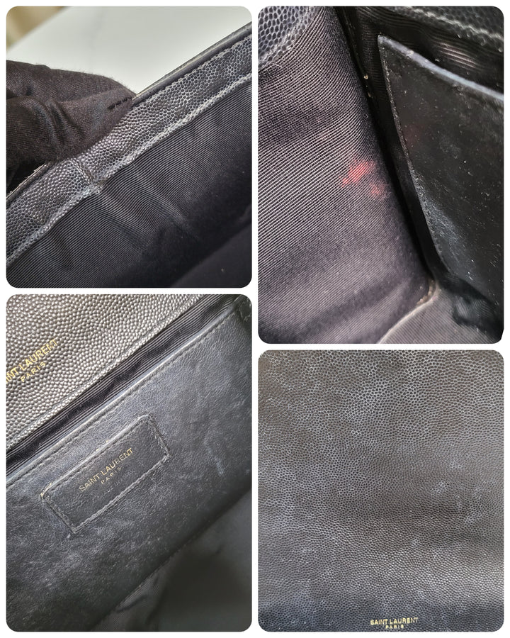Saint Laurent Grained Envelope Medium