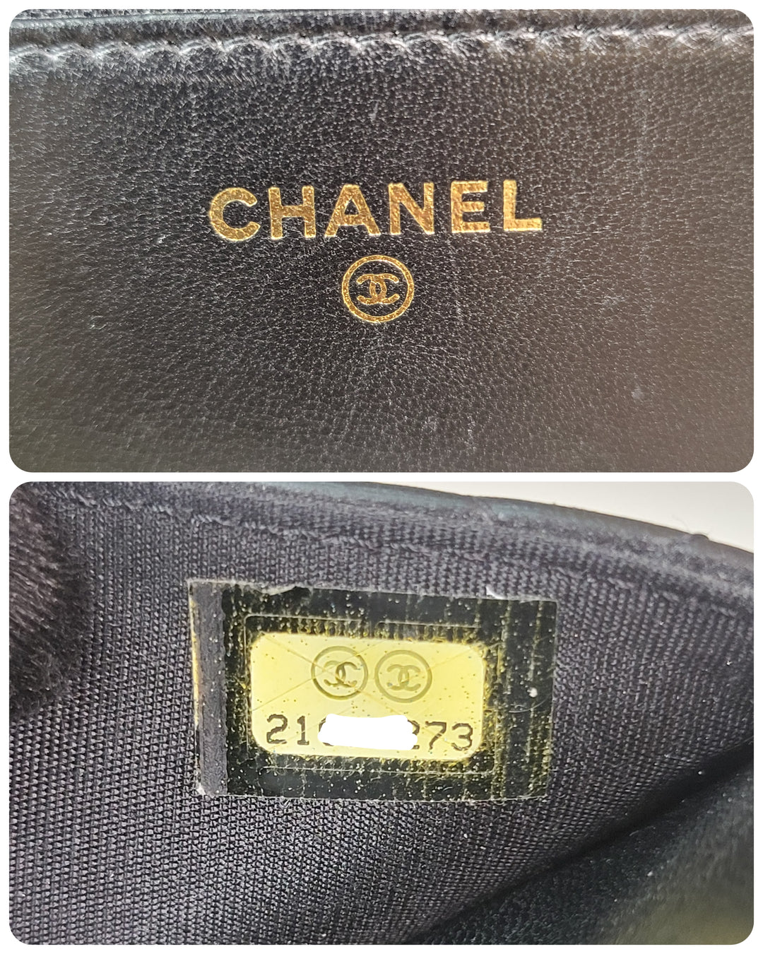 Chanel Lambskin Boy Wallet On Chain