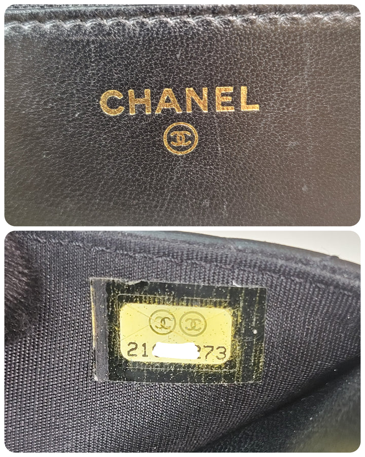 Chanel Lambskin Boy Wallet On Chain