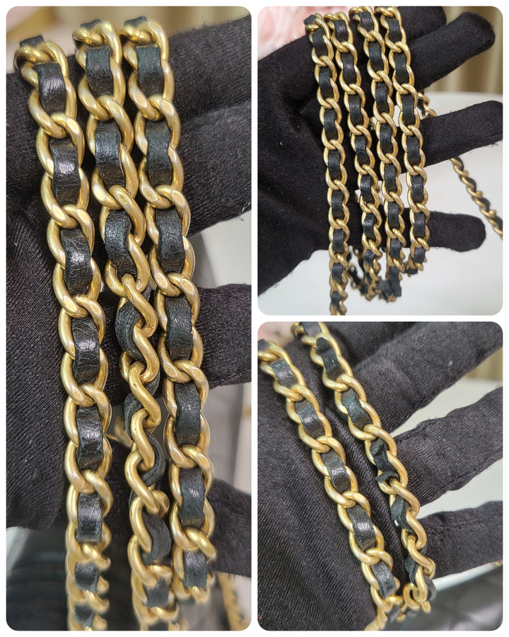 Chanel Lambskin Boy Wallet On Chain