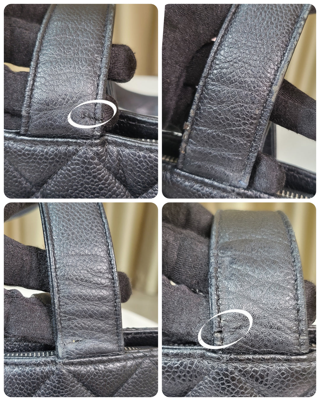 Chanel Caviar Vintage Coco Tote Bag