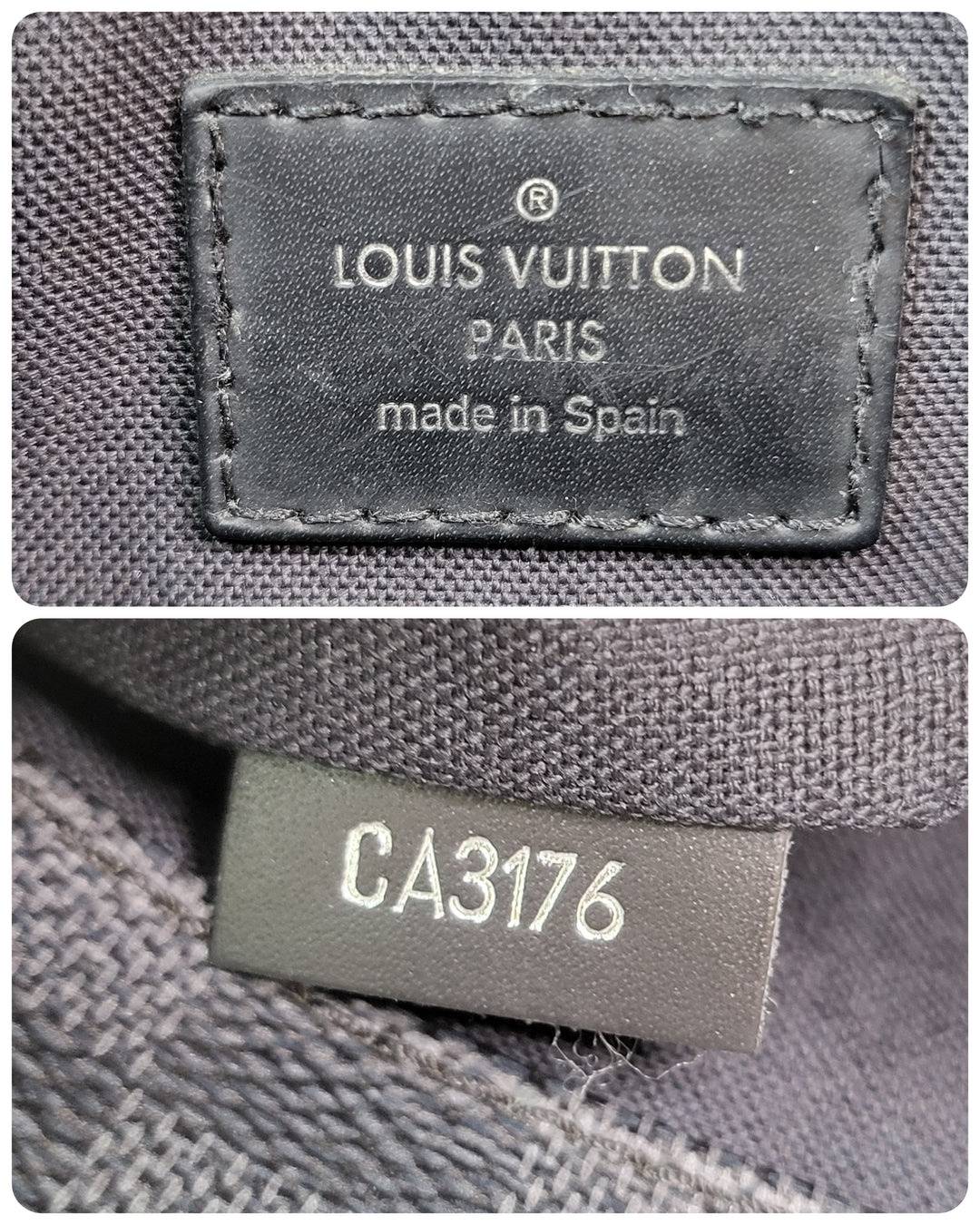 Louis Vuitton Damier Graphite District PM